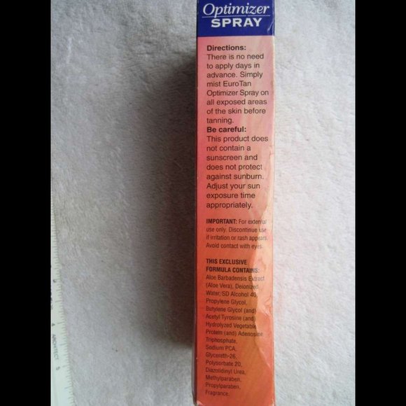 Eurotan Optimizer Spray Tan 4.15Floz Salon Proven Tattoos Natural Dark Fast Easy - Picture 6 of 9